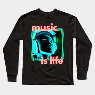 Music Is Life Long Sleeve T-Shirt